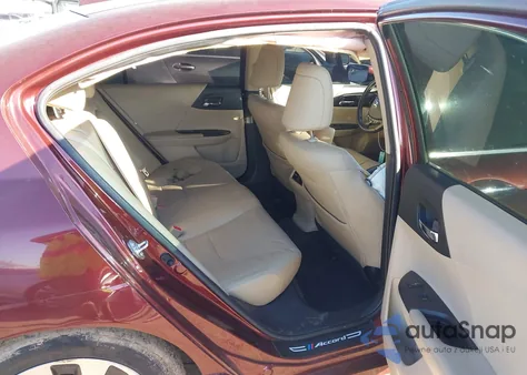 2017 Honda Accord Hybrid Touring from USA, damaged, VIN JHMCR6F77HC015193